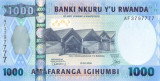 RWANDA RUANDA █ bancnota █ 1000 Francs █ 2008 █ P-35 █ UNC █ necirculata