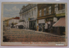 Turnu-Severin 1920 Strada animata - firme foto