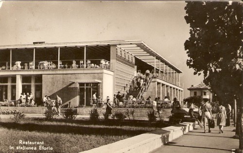R3791 RPR Eforie, restaurantul, circulat 1961