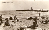 R3822 RPR Eforie, Plaja si digul, circulat 1960