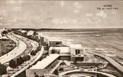 R3840 RPR Eforie, Vile pe malul marii, circulat 1962 foto