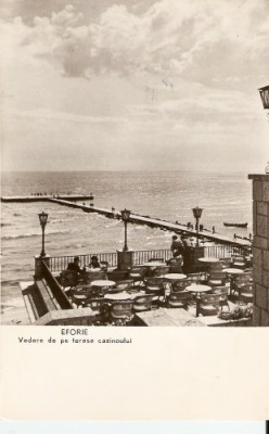 R3878 RPR Eforie,terasa cazinoului, circulat 1962 foto