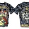 TRICOURI SPORT MMA-ROCK-SKULL-EMO-HIP HOP