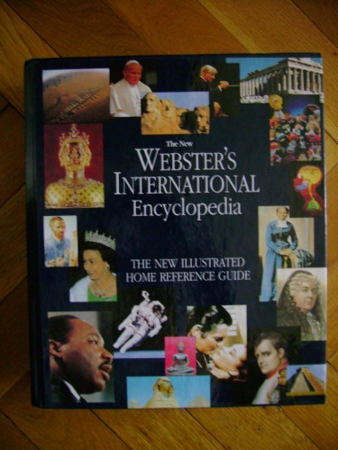 Enciclopedia Webster (1321 pp. dictionar + 800 ilustratii + atlas) enciclopedie