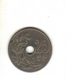 Bnk mnd Belgia 25 centimes 1910, Europa