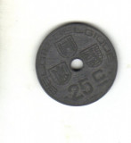 Bnk mnd Belgia 25 centimes 1944, Europa