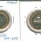 bnk mnd Chile 100 pesos 2003 unc , personalitati , bimetal
