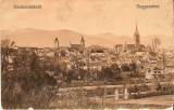 3950 Sibiu, vedere partiala, necirculat, anterior 1918