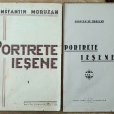 Constantin Moruzan , Portrete iesene , 1939 , prima editie