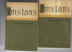 titus livius - de la fundarea romei foto