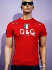 TRICOU DOLCE GABBANA ROSU CU STEAG *** VEZI MAGAZIN *** foto
