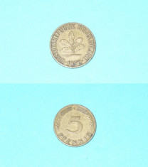 R.F.G. - 5 PFENNIG 1950 D foto