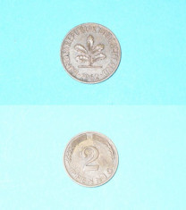 R.F.G. - 2 PFENNIG 1962 D foto