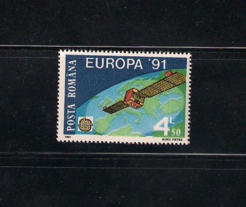 ROMANIA-1991 EUROPA &#039;91 CEPT, MNH - LP 1252