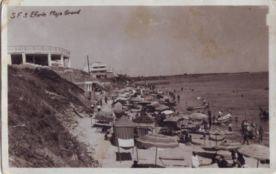B522 Eforie Plaja Grand circulat 1938 foto