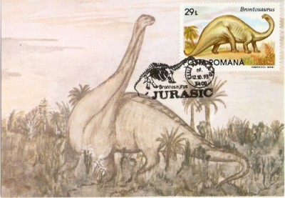 M23 Ilustrata maxima BRONTOSAURUS foto