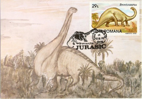 M23 Ilustrata maxima BRONTOSAURUS M23 Ilustrata maxima BRONTOSAURUS