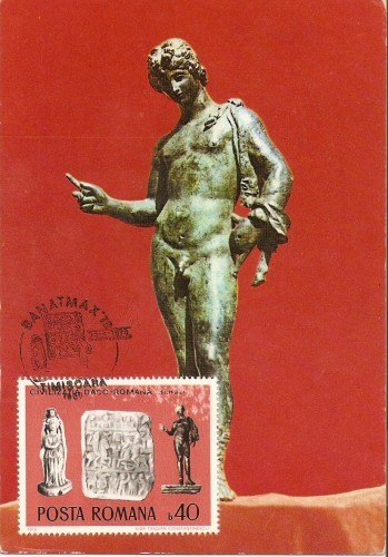 M117 Ilustrata maxima STATUETA A ZEULUI DIONYSOS M117 Ilustrata maxima STATUETA A ZEULUI DIONYSOS