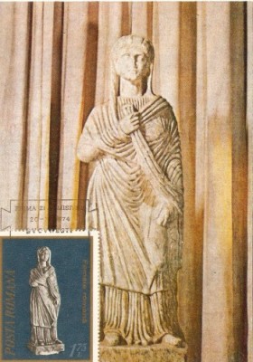M59 Ilustrata maxima Statuie feminina drapata - APULUM foto