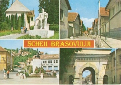 S289 BRASOV Vederi din Schei NECIRCULAT foto