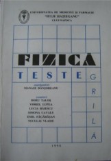 Teste grila fizica admitere medicina Cluj foto