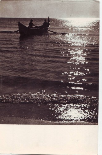 R-4548 Mamaia -Cu barca in larg Circulata