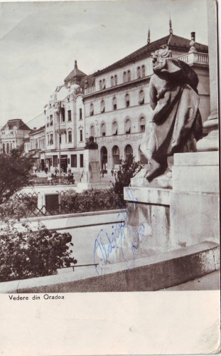 R-4784 Vedere din Oradea Circulata