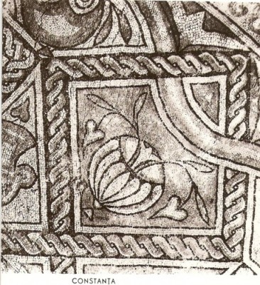 R3599 CONSTANTA Mozaic din forul Tomisului foto