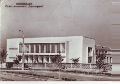 R-4211 Hunedoara Clubul Muncitoresc Siderurgistul Circulata foto