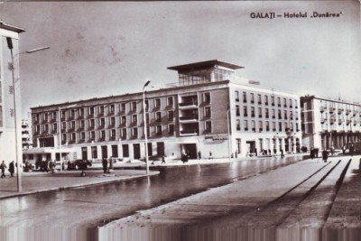 R-4103 Galati Hotelul Dunarea Circulata foto