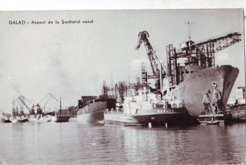 R-4116 Galati Aspect de la Santierul naval Circulata R-4116 Galati Aspect de la Santierul naval Circulata