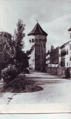 R-5243 Sibiu Turnul Breslelor Circulata foto