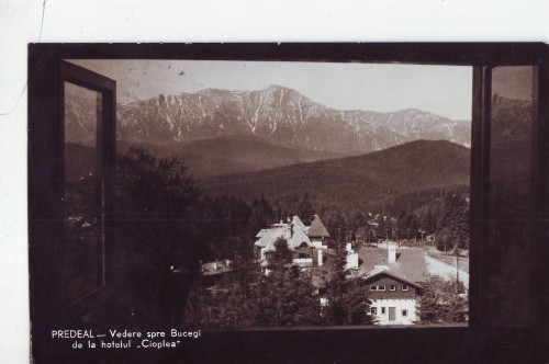 R-4999 Predeal Vedere spre Bucegi Circulata R-4999 Predeal Vedere spre Bucegi Circulata