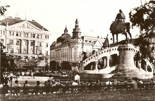 R3470 CLUJ Piata Libertatii CIRCULAT 1965 R3470 CLUJ Piata Libertatii CIRCULAT 1965