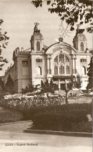 R3495 CLUJ Teatrul National CIRCULAT 1962