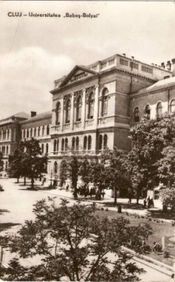 R3504 CLUJ Universitatea Babes Bolyai CIRCULAT 1964 foto