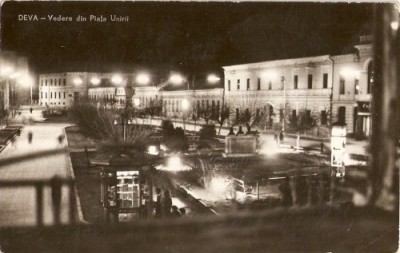 R3754 DEVA Piata Unirii NECIRCULAT foto