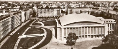 R4381 BUCURESTI Piata Palatului R.P.R. CIRCULAT 1964 foto