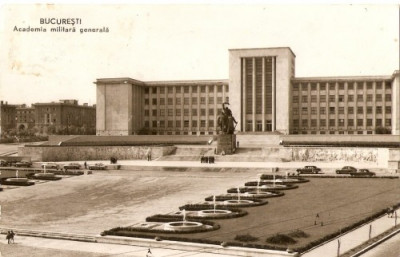 R4388 BUCURESTI Academia militara generala CIRCULAT 1963 foto