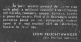 Lion Feuchtwanger - Balada spaniola, 1973