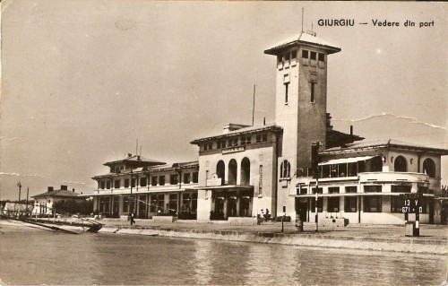 R4139 GIURGIU Vedere din port NECIRCULAT