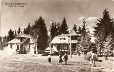 R4265 IZVORUL MURESULUI Case de odihna CIRCULAT 1961 foto