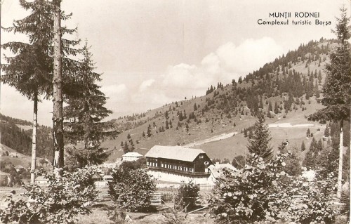 R5088 MUNTII RODNEI Complexul turistic Borsa CIRCULAT 1961 R5088 MUNTII RODNEI Complexul turistic Borsa CIRCULAT 1961
