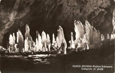 R5140 MUNTII APUSENI Pestera Scrisoara NECIRCULAT foto