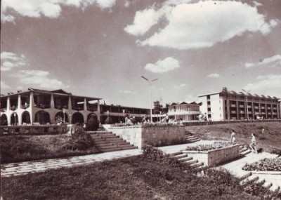 R-4575 Mangalia Aspect de pe faleza circulata foto