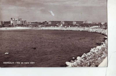 R-4601 Mangalia Vile pe malul marii Circulata foto