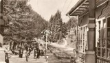 R5538 SLANIC MOLDOVA Vedere din parc CIRCULAT 1964