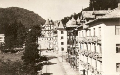 R5544 SLANIC MOLDOVA Str.V.Alecsandri CIRCULAT 1958 foto