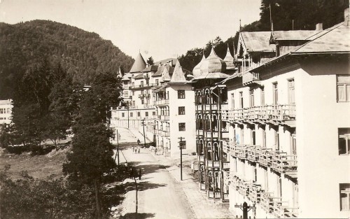 R5544 SLANIC MOLDOVA Str.V.Alecsandri CIRCULAT 1958