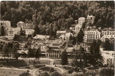 R5545 SLANIC MOLDOVA CIRCULAT 1958 foto